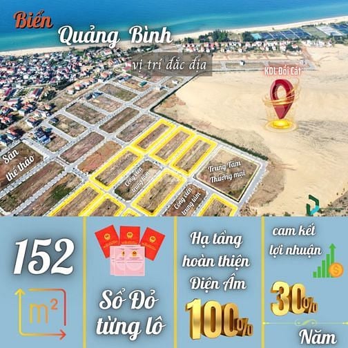 ĐẤT BIỂN QUẢNG BÌNH, TIỀM NĂNG TĂNG GIÁ CỰC TỐT