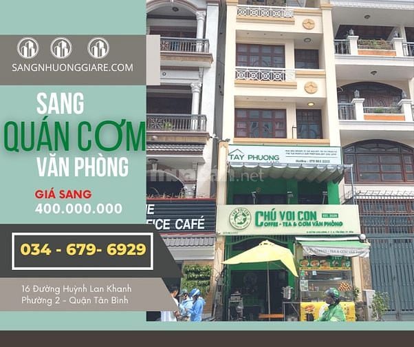 SANG QUÁN CƠM VĂN PHÒNG Mặt Tiền NGAY SÂN BAY Huỳnh Lan Khanh Tân Bình