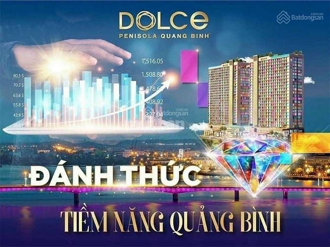 Từ 1,2 tỷ sở hữu căn hộ 6* DOLCE PENISOLA mặt biển Quảng Bình