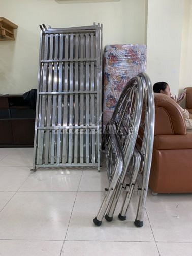 Thanh lý giường inox hàng chất lượng cao