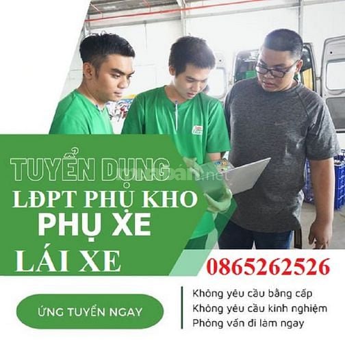 TUYỂN GẤP Lái Xe - Phụ Xe - Bốc Xếp nhận lương Tuần tại Bình Dương