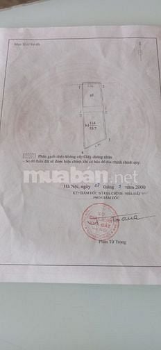 Bán nhà 3 tầng mặt phố Nguyễn văn Cừ, Phường Gia Thuỵ. Long Biên 