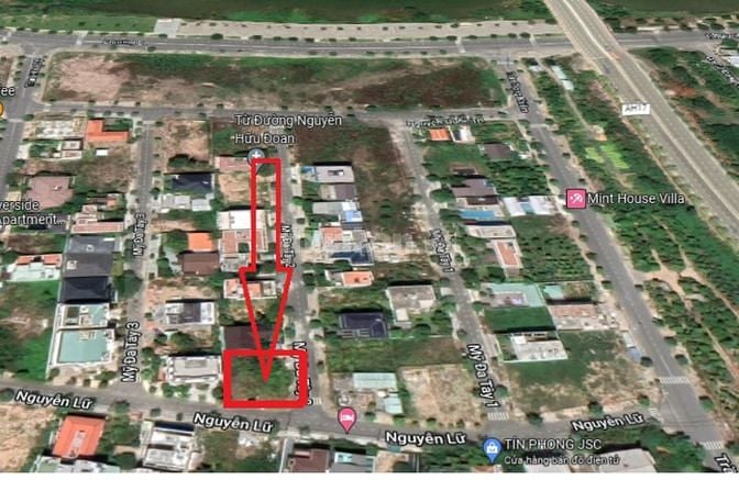 BÁN 500m2 ĐẤT 2MT đườg NGUYỄN LỮ vs MỸ ĐA TÂY 2 KĐT Nam Việt Á GĐ1,NHS