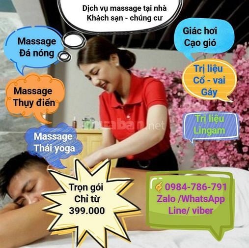 Dịch vụ massage body đá nóng nhật bản