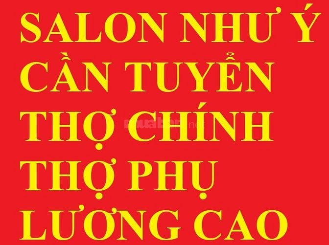 TUYỂN THỢ CHÍNH GIỎI, THỢ PHỤ, THỢ PHỤ NAM BIẾT LÀM HÓA CHẤT LƯƠNG CAO