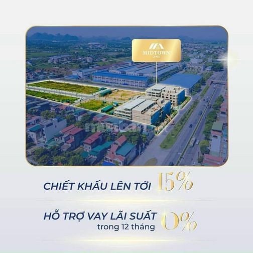 Bán nhanh căn Shophouse 5 tầng dự án Midtown One Tp Uông Bí giá 4 tỷ