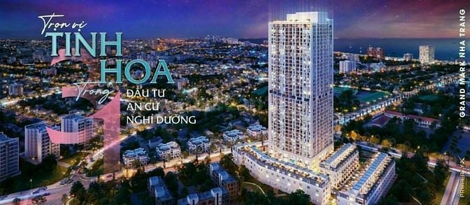 Mở bán dự án Grand Mark tại TP Nha Trang giá chỉ 1,75 tỷ/căn
