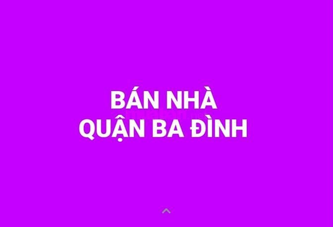 Bán nhà khu Kim Mã- Vạn Phúc- Ba Đình- Hà Nội