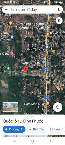 Đất ngay trung tâm hành chính thị trấn Tân Khai, Hớn Quản, shr thổ cư.