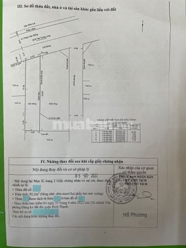 Bán đất mặt tiền Phạm Văn Đồng Quận Bình Thạnh