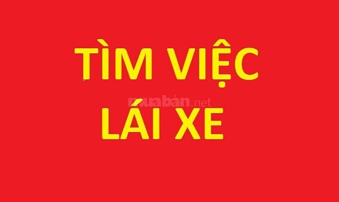 TÌM VIỆC LÁI XE, 8 năm KN phục vụ TGĐ và khách nước ngoài