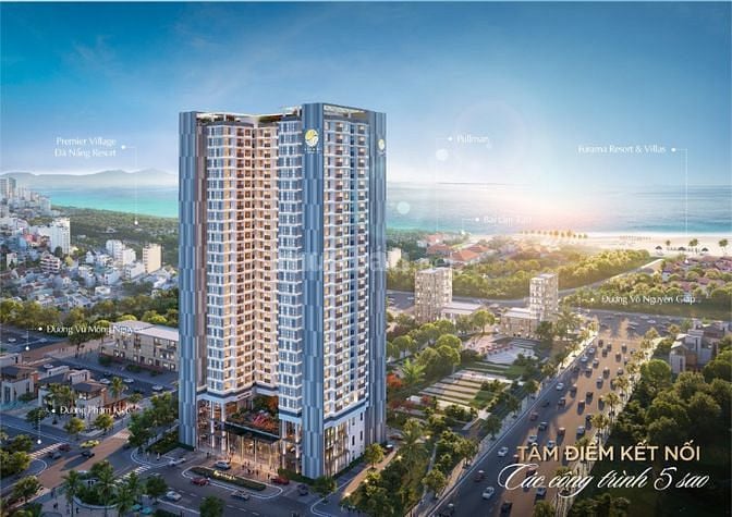 Căn hộ cao cấp 2PN view biển Mỹ Khê Đà Nẵng - Giá gốc từ chủ đầu tư