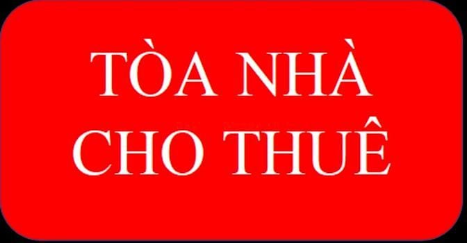 CHO THUÊ TÒA NHÀ 103A NGUYỄN VĂN ĐẬU, PHƯỜNG 5, QUẬN BÌNH THẠNH