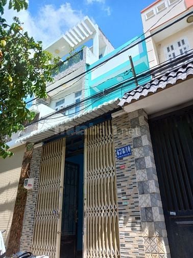 Nhà 2 mặt hẻm cách trường quốc tế và phường an lạc 100m