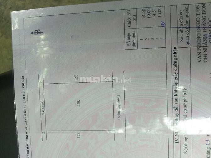 Chính Chủ Cần Bán Gấp Đất Khu Biệt Thự Thị Trấn Trảng Bom Đồng Nai