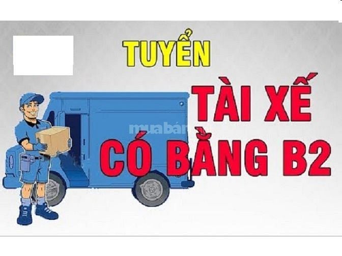 Tuyển lái xe bằng B2 làm việc tại Phú Lãm, Hà Đông, có chỗ ăn ở