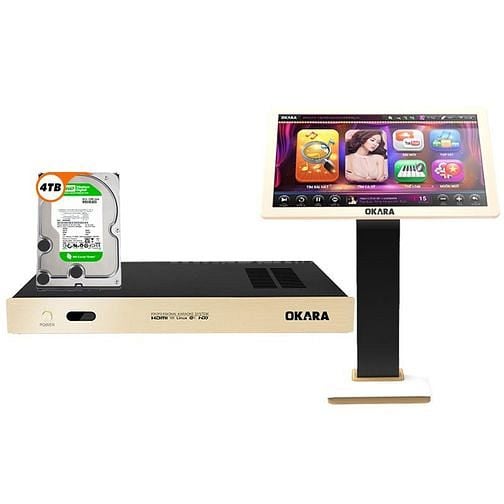 Com bo Đầu OKara M10i(4TB)+ Màn cảm ứng 21.5 ..