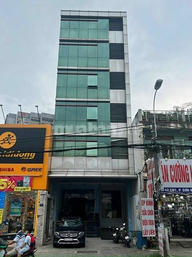 Cho thuê nhà MT CN1, 7x26, 1 hầm, 6 lầu, gần chung cư Sơn Kỳ, 100tr/t