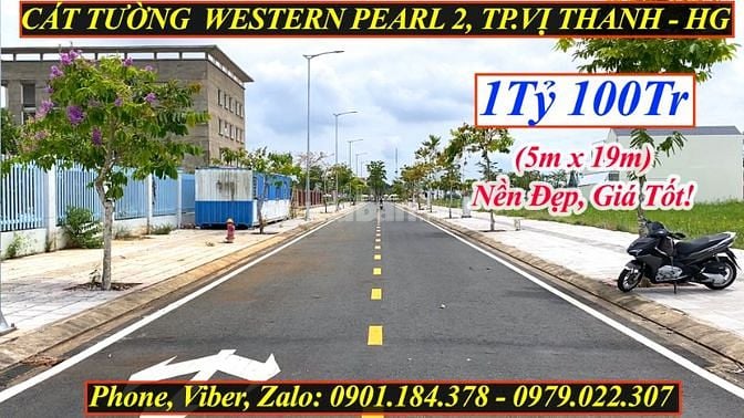 CÁT TƯỜNG WESTERN PEARL 2|NỀN ĐẸP, GIÁ TỐT, LỘ LỚN| NHÀ ĐẤT THANH HỘI 