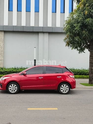 Cần bán xe Toyota Yaris 1.3G, sx 2014, màu đỏ, nguyên bản, chính chủ
