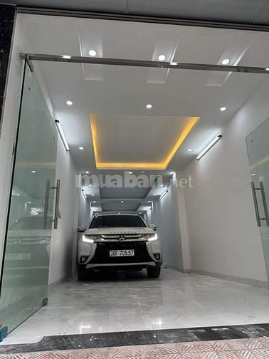 Nhà Trung Kính Ngõ To Như Phố 55m2, 5 Tầng, 13 Tỷ, Vỉa Hè, KD Siêu Thị