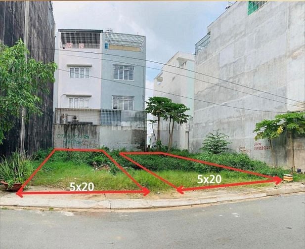 Ra gấp lô 100m2 giá 1ty899, Tân Thới Nhất quận 12, SHR, thổ cư 100%
