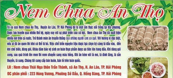 Bán buôn bán lẻ Nem chua Hải phòng