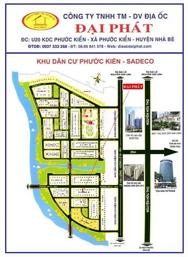 Bán gấp lô đất Sadeco Phước Kiển, sổ đỏ 5x20 giá 6,5 tỷ