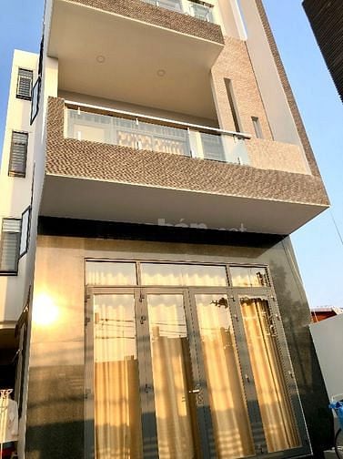 Nhà riêng 5m8 dài 20, 1 trệt 2 lầu, 1 sân thượng đường an Phú đông 25
