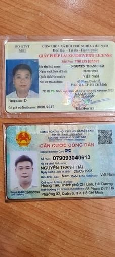 Thanh Hải sn 1993, dể nhìn bằng dấu D rành đường TP,/ tỉnh, nhà Q6 ..