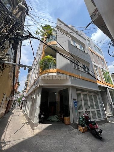 Nhà 7 Phòng DT 61m2 Đông Nam, Ngay Lê Văn Sỹ Phú Nhuận Nở hậu 11m