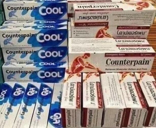 #COUNTERPAIN 120gr!!! LÀ LOẠI DẦU XOA BÓP  HAY NHẤT CỦA THÁI