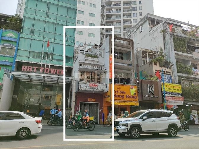 Bán gấp nhà mặt tiền 454 Hai Bà Trưng, Q1