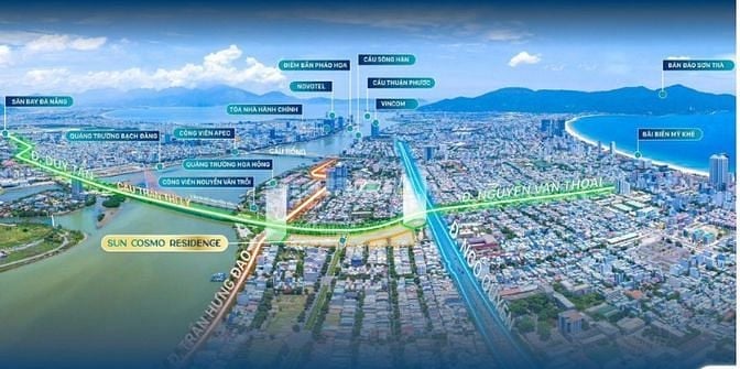 Gía ngoại giao căn hộ biển Đà Nẵng view đẹp 82m2 2PN full nội thất 