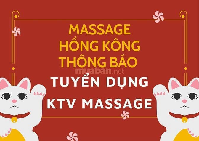 Nhân Viên KTV Massage Ko Cần Kinh Nghiệm 