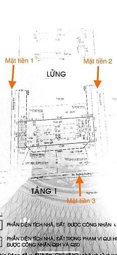 Nhà 9.5 x 26.5 cách trường chinh 300m. 2 mặt tiền, làm văn phòng chdv