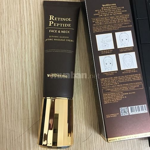 Mình bán kem nâng cơ mặt Retinol Peptide chính hãng WellDerma, 80ml