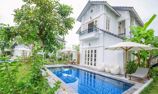 Nhà view Biển 6x18 sổ hồng riêng 2ty8 full nội thất có hồ bơi riêng 