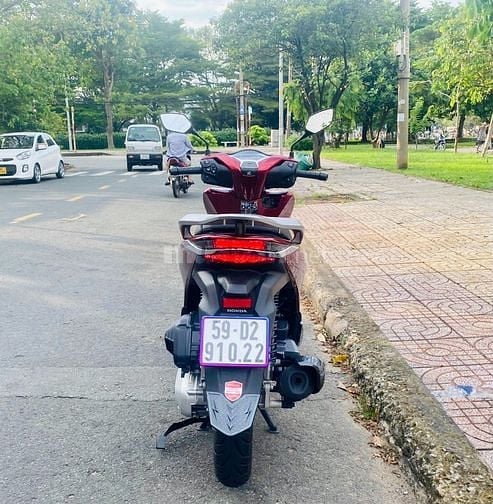 Xe SH 150i ABS 2020 màu đỏ đen m