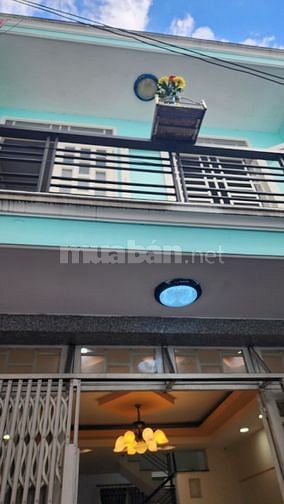 Bán nhà 5/4 Quốc lộ 50 P5Q8. 4,6x12m nở nậu L10m 1 lầu giá 5 tỷ 50Tr