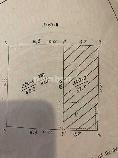 Vua mặt phố: Nhà ngõ 89 Lạc Long Quân giá 9,5 tỷ, 63m x4T. MT 6,3m