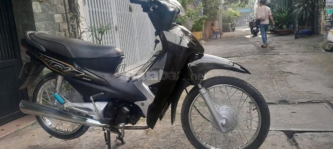 Wave 110 HQld, đen, máy êm, đề đèn còi xi nhan, có cavet xe