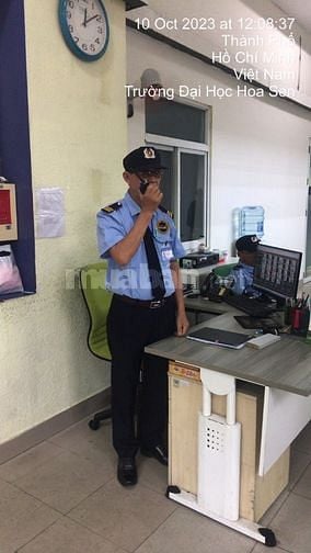 Tuyển dụng 40 NV Bảo vệ điều phối xe, kiểm soát tài người tài sản kho