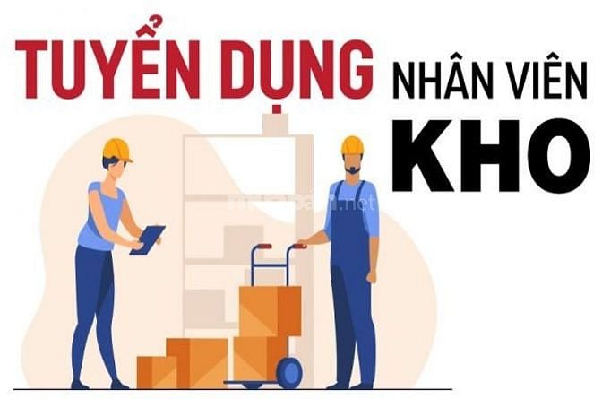 TUYỂN NHÂN VIÊN PHỤ KHO KIỂM HÀNG HOÁ, ĐÓNG GÓI, DÁN TEM