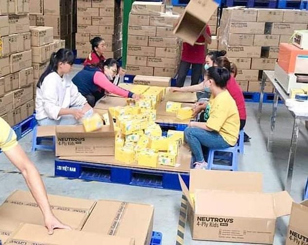 Cần nam/nữ đóng gói kho từ 18 tuổi