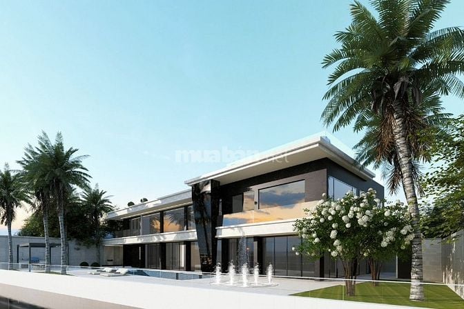 320 tỷ, 1000 m2, Bán Villa siêu đẹp Thảo Điền bờ sông, TP.Thủ Đức