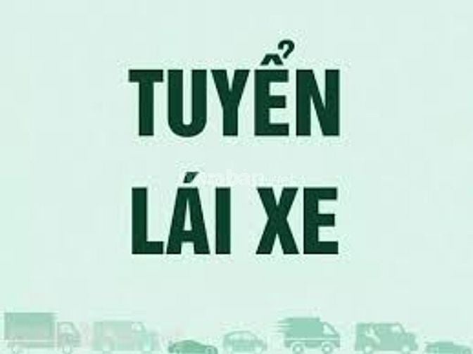 Cần tuyển tài xế FC lái Thaco 2015, hàng nội địa, thu nhập trên 25tr