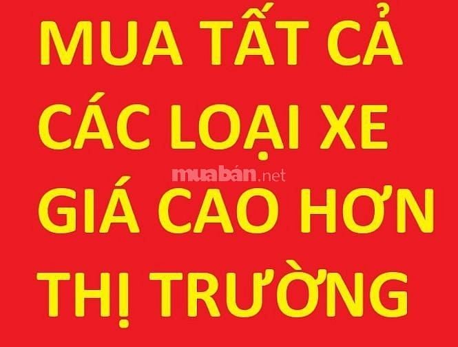 Mua tất cả các loại xe gắn máy, mô tô, ô tô, giá cao, không ép giá