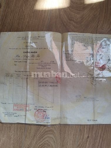 Cần bán gấp căn nhà cấp 4 tại Quận 12 