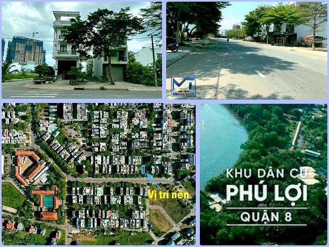 Chuyên đất nền sổ đỏ P7 Q8, tại dự án Phú Lợi, gần Sài Gòn Chợ Lớn 